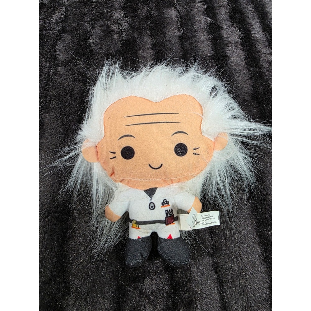 Back to the Future Doc Brown Plush Toy Factory Licensed 7 Inch Figure
